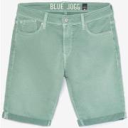 Short Le Temps des Cerises Bermuda jogg bodo vert d'eau