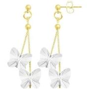 Boucles oreilles Sc Bohème BS161-ASE038-DORE-CRYS