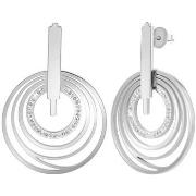 Boucles oreilles Sc Crystal B3219-ARGENT