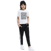 T-shirt enfant adidas TEE SHIRT B G T1 - Blanc - 9/10 ans