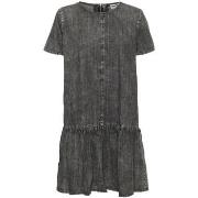 Robe Noisy May Robe en denim Gris F