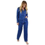 Pyjamas / Chemises de nuit Achile Pyjama long en viscose motifs étoile...