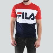 Sweat-shirt Fila FILA MEN DAY T-SHIRT MARINE/ROUGE