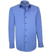 Chemise Emporio Balzani chemise en popeline giacomo bleu