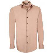 Chemise Emporio Balzani chemise en popeline giacomo beige