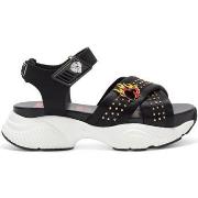 Sandales Ed Hardy Flaming sandal black