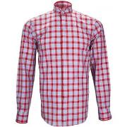 Chemise Andrew Mc Allister chemise col mao winch rouge