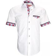 Chemise Andrew Mc Allister chemisette mode wight blanc