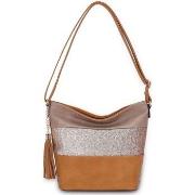 Sac Bandouliere Crazychic Sac Bandoulière Besace Epaule Bande Paillett...