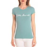 T-shirt Little Marcel t-shirt tokyo corde turquoise