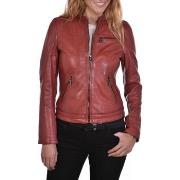 Veste Rose Garden KELLY LAMB RUBY DARK RED