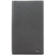 Sacoche Mac Alyster Porte chéquier extra-plat Premium RFID - Cuir Noir