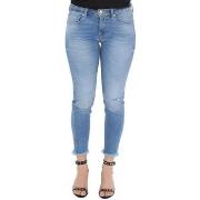 Pantalon Pallas Cuir Pantalon en jean ref_sof43072-bleu clair