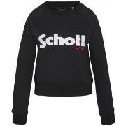 Sweat-shirt Schott Sweatshirt SW GINGER 1 W Noir