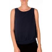 Blouses Vero Moda BELFAST SL TOP EA navy