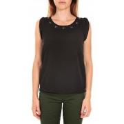 Blouses Vero Moda Top BABALULA S/S Noir