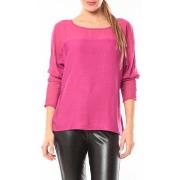 T-shirt Vero Moda Melnes 7/8 Top 10106830 Fushia