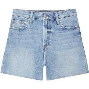 Short Calvin Klein Jeans Short en jean ref 51795 Blue