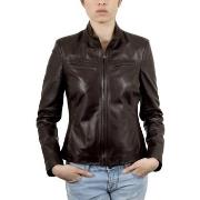 Veste Giorgio Any Waxy Marron