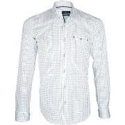 Chemise Emporio Balzani chemise vichy agostino blanc