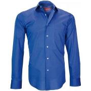 Chemise Andrew Mc Allister chemise en popeline coventry bleu