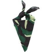 Echarpe Kebello Bandana camouflage en coton Kaki F