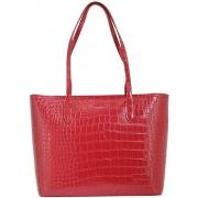 Sac a main Chabrand Sac shopping Ref 54006 Rouge 30*26*12