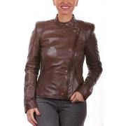 Veste Milpau Armel Marron