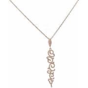 Collier Orusbijoux Collier Argent Mauresque Rose