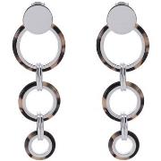 Boucles oreilles Orusbijoux Boucles D'oreilles En Argent Et Acétate Gr...