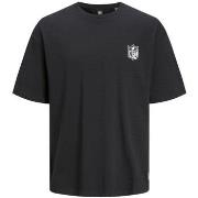 T-shirt Jack &amp; Jones 12206810 NFL LOGO TEE-BLACK LOOSE FIT