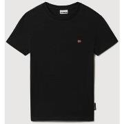 T-shirt enfant Napapijri K SALIS SS 1 - NP0A4FVX-041 BLACK