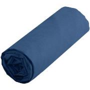 Draps housse Stof Drap housse uni 140 x 190 cm - Blue Jean