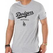 Debardeur New-Era Tee shirt homme Los angeles Dodgers gris