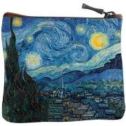 Porte-monnaie Maison Martin Porte Monnaie carré VAN GOGH NUIT ÉTOILÉE