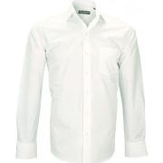 Chemise Emporio Balzani chemise en popeline palazzo blanc