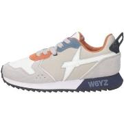 Baskets basses W6yz JET-J Basket Femme Gris / orange / blanc