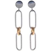 Boucles oreilles Orusbijoux Boucles D'oreilles Longues Argent Rhodié D...