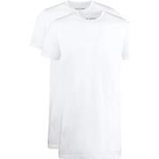 T-shirt Slater T-shirts Extra Longs Lot de 2 Col Rond Blanc