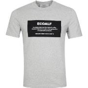 T-shirt Ecoalf T-Shirt Natal Label Gris Clair