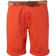 Pantalon No Excess Short Garment Dye Orange