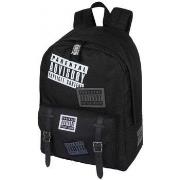 Cartable A Découvrir ! Sac à dos Parental Advisory - Noir motif urbain