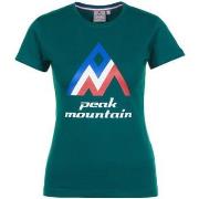 T-shirt Peak Mountain T-shirt manches courtes femme ACIMES