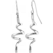 Boucles oreilles Sc Crystal BD1549-BO-ARGENT-DIAMANT-NOIR