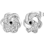 Boucles oreilles Sc Crystal BD2034-ARGENT-BO-DIAMANT