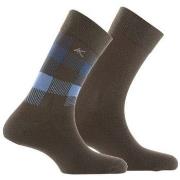 Chaussettes Kindy Lot de 2 paires de mi-chaussettes en coton Tartan et...