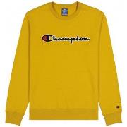 Sweat-shirt Champion Sweat homme col rond 213511 moutarde - XS