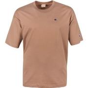 T-shirt Champion T-Shirt Taupe Logo