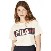 Debardeur Fila T-shirt Femme Beige - 687222