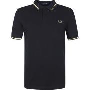 T-shirt Fred Perry Polo Bleu Foncé Navy M3600